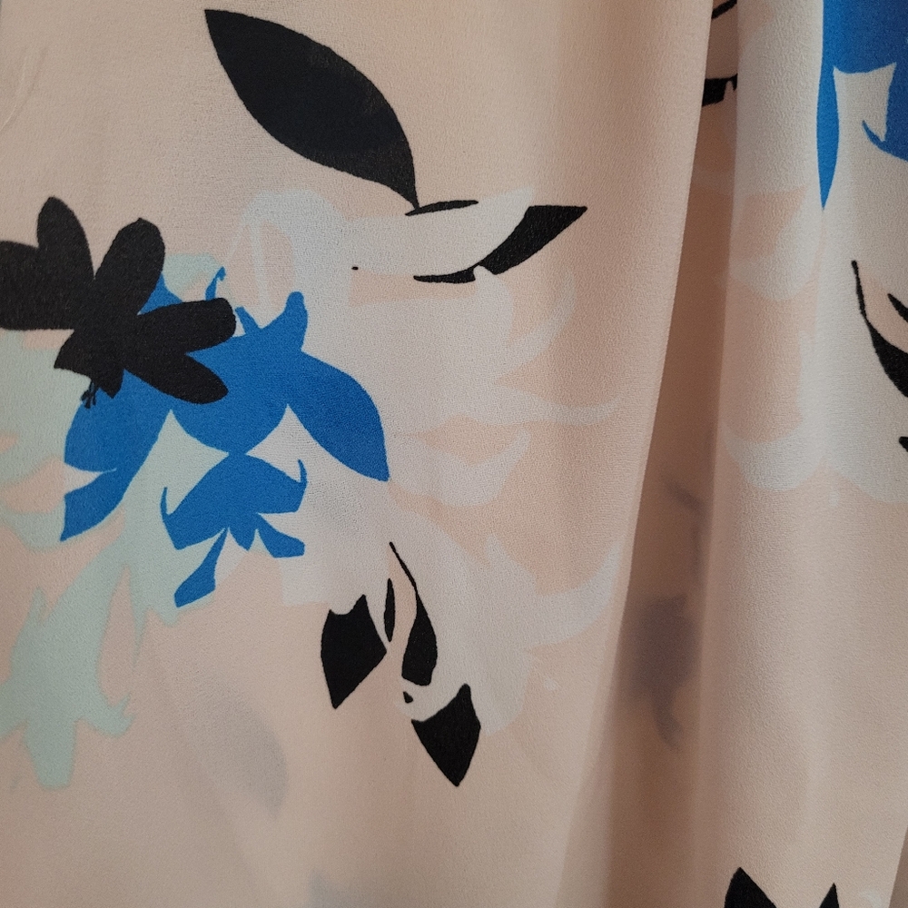 Vince Camuto‎ Floral Kimono Sleeve Blouse Size Small - Picture 4 of 5